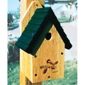 Fancy Feline Garden Wren-Chickadee House- 1.13 in. Hole Size FA142306